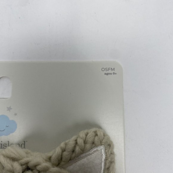 Cloud Island Baby Fox Hat and Diaper Cover Set in Beige/White, 0+ Months New - Picture 3 of 7